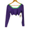 プーマ PUMA Dua Lipa Cropped Colorblock Long Sleeve Top クロップド カラーブロック ロングスリーブ トップ レディース import:L