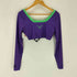 プーマ PUMA Dua Lipa Cropped Colorblock Long Sleeve Top クロップド カラーブロック ロングスリーブ トップ レディース import:L