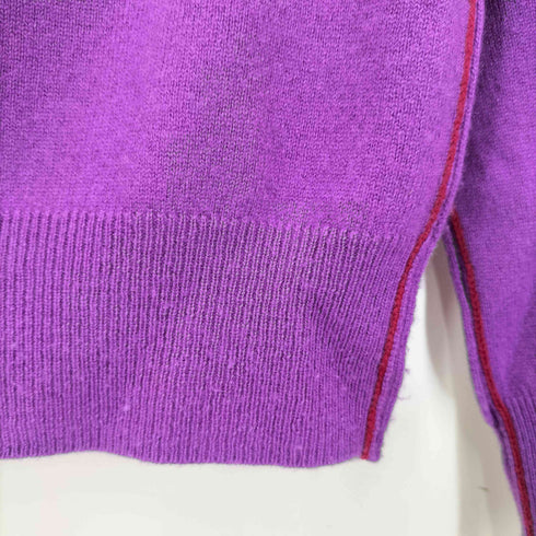 トリココムデギャルソン tricot COMME des GARCONS 15AW カシミア100 サイドライン カーディガン AD2015 レディース
