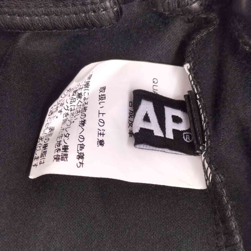 アナップ ANAP フェイクレザー フレア パンツ レディース FREE