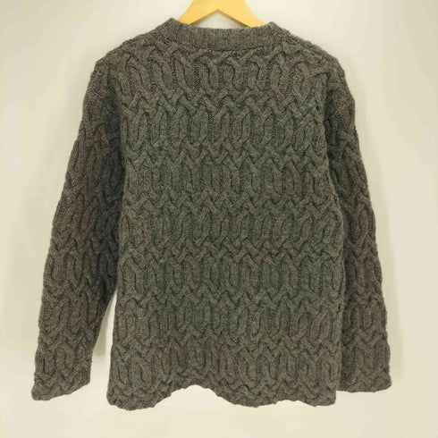 ジェイクルー J.CREW 90S 巨人タグ ケーブル編み ウール クルーネック ニット メンズ import:XS