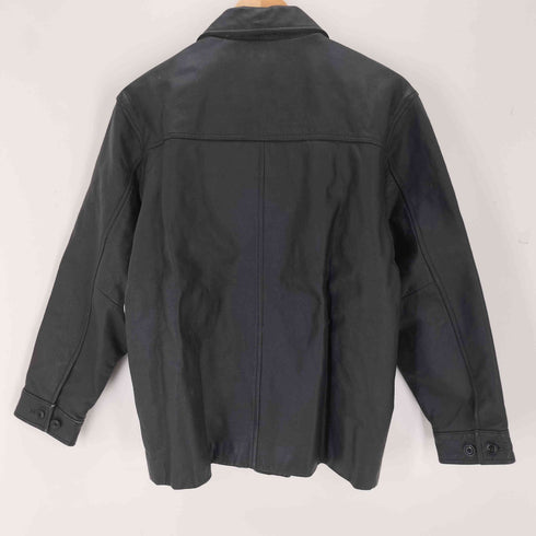 ギャップ Gap 90S ジップレザージャケット メンズ XXL