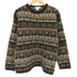 ジェイクルー J.CREW 90S 巨人タグ ノルディック柄 ウール クルーネック ニット メンズ import:S