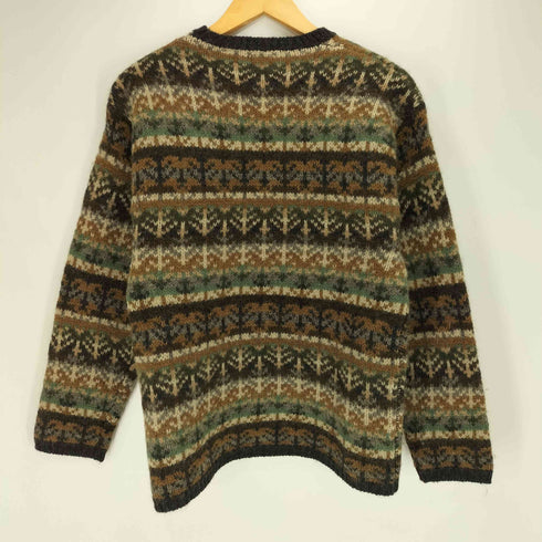 ジェイクルー J.CREW 90S 巨人タグ ノルディック柄 ウール クルーネック ニット メンズ import:S