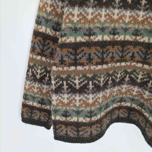 ジェイクルー J.CREW 90S 巨人タグ ノルディック柄 ウール クルーネック ニット メンズ import:S