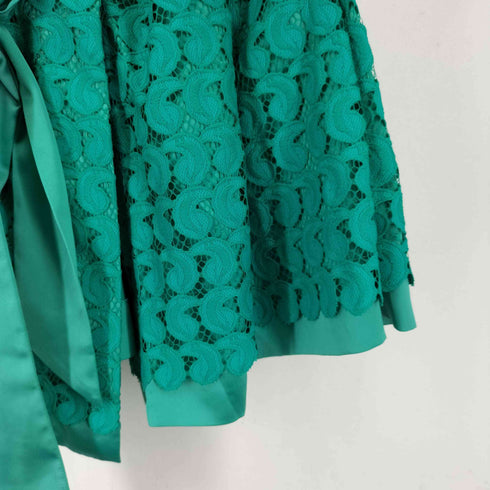 ダイアンフォンファステンバーグ DIANE VON FURSTENBERG カットワーク ノースリーブ ワンピース レディース JPN:2