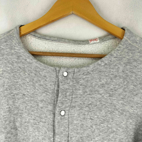 ヤングアンドオルセン YOUNG&OLSEN The DRYGOODS STORE スナップ スウェット ノーカラー カーディガン レディース JPN:1