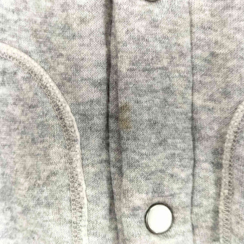 ヤングアンドオルセン YOUNG&OLSEN The DRYGOODS STORE スナップ スウェット ノーカラー カーディガン レディース JPN:1