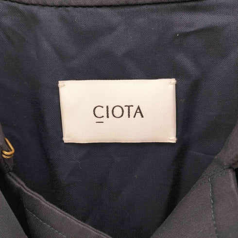 シオタ CIOTA TRENCH COAT (GABARDINE FABRIC) Khaki ギャバジン トレンチコート メンズ JPN:5