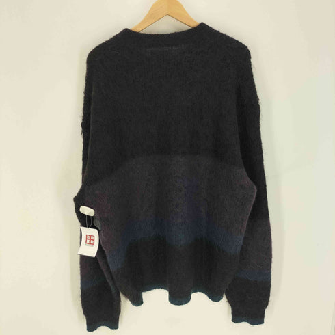 ヨーク YOKE 23AW MOHAIR BORDER CREWNECK SWEATER メンズ JPN:3