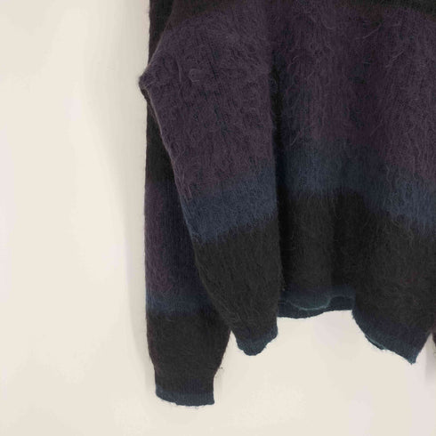 ヨーク YOKE 23AW MOHAIR BORDER CREWNECK SWEATER メンズ JPN:3