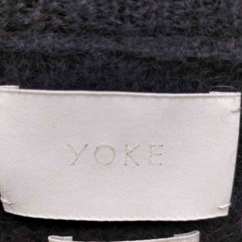 ヨーク YOKE 23AW MOHAIR BORDER CREWNECK SWEATER メンズ JPN:3