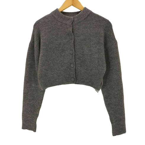 ザラ ZARA クロップドニットカーディガン レディース S