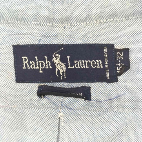 ラルフローレン RALPH LAUREN ポニー刺繍 ボタンダウン 長袖 シャツ メンズ 15 1/2