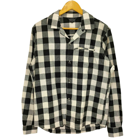 アメリカーナ Americana オープンカラー バッファロー チェック シャツ レディース JPN:M