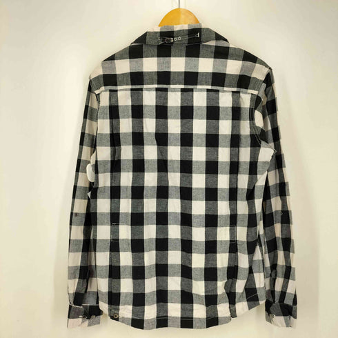 アメリカーナ Americana オープンカラー バッファロー チェック シャツ レディース JPN:M