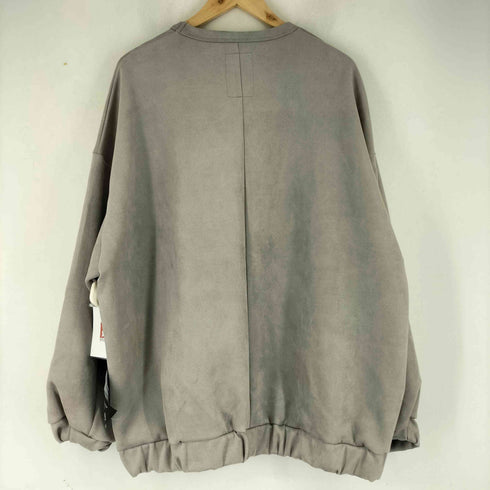 シャリーフ SHAREEF BARBED WIRE MICRO SUEDE SWEAT バーブド ワイヤー マイクロ スエード スウェット レディース JPN:1