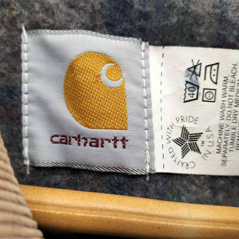カーハート Carhartt 90s USA製 裏ブランケット デニムトラッカージャケット メンズ M