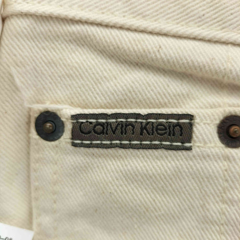 カルバンクライン CALVIN KLEIN 90s USA製 ジップフライデニムパンツ レディース 29