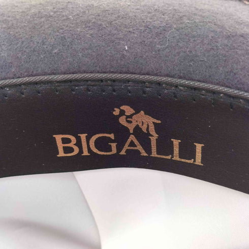 bigalli ウール 中折れハット メンズ M