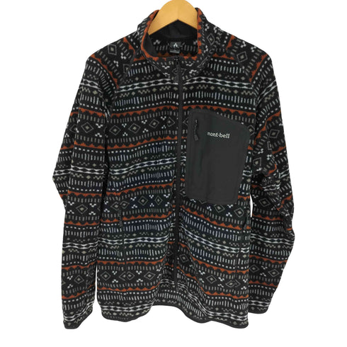 モンベル mont bell クリマプラス 100 プリントジャケット メンズ JPN:XL