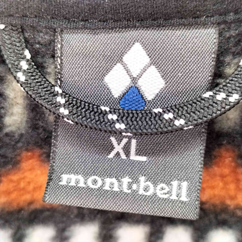 モンベル mont bell クリマプラス 100 プリントジャケット メンズ JPN:XL