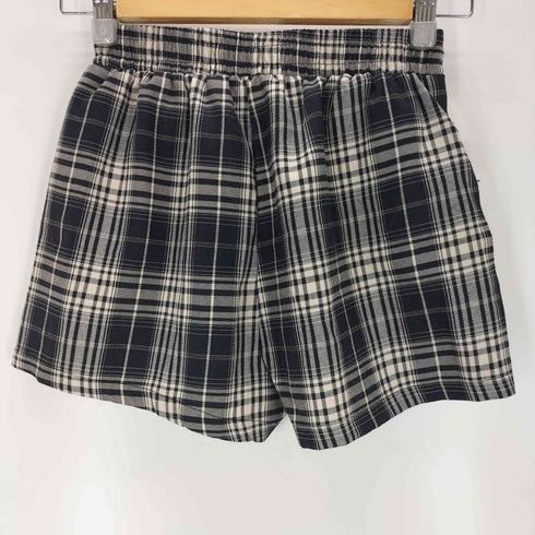 グレイル GRL チェック柄ベルトミニワンピース×ショートパンツセットアップ レディース M