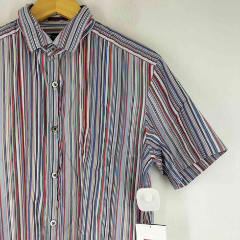 ポールスミスコレクション Paul Smith COLLECTION マルチストライプ 半袖 シャツ メンズ JPN:L