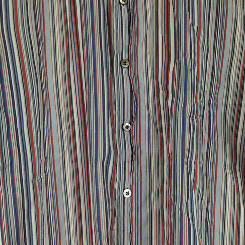 ポールスミスコレクション Paul Smith COLLECTION マルチストライプ 半袖 シャツ メンズ JPN:L