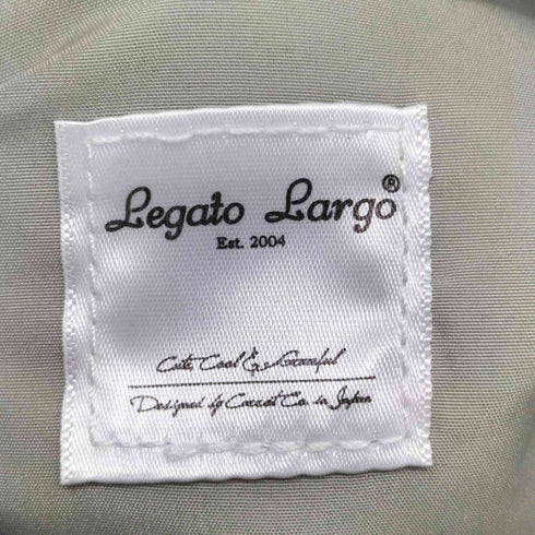 レガートラーゴ legato largo かるいかばん 横型リュック レディース