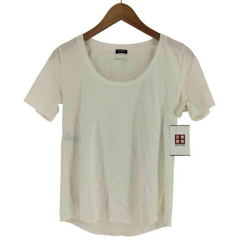ジルサンダーネイビー JIL SANDER NAVY コットン 半袖 ラウンドネック カットソー レディース S