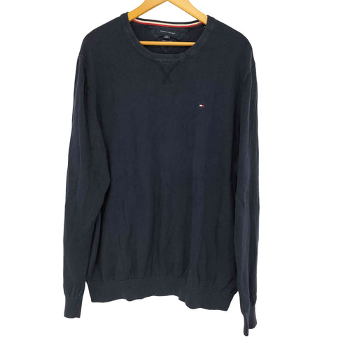 トミーヒルフィガー TOMMY HILFIGER コットンクルーネックニット メンズ JPN:XXL