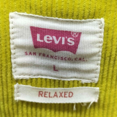 リーバイス Levis LS CLASSIC WORKER リラックスフィット コーデュロイ ワークシャツ メンズ import:L