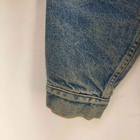 リーバイス Levis 80S 70506-0316 USA製 ボタン裏527刻印 裏地ブランケット デニム トラッカー ジャケット メンズ US:40