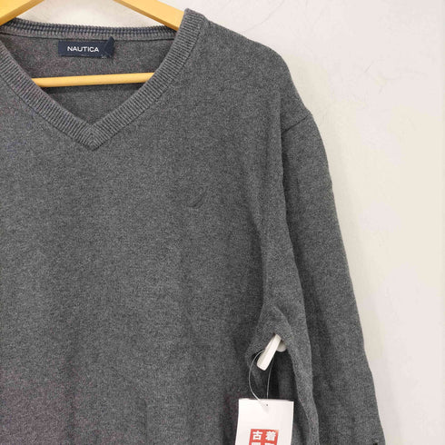 ノーティカ NAUTICA コットンVネックセーター メンズ JPN:L