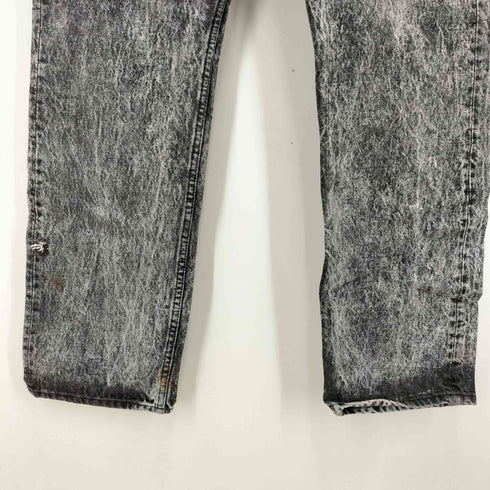 リーバイス Levis 90S USA製 501-0686 ケミカルウォッシュ ブラック デニム パンツ メンズ W34 L32