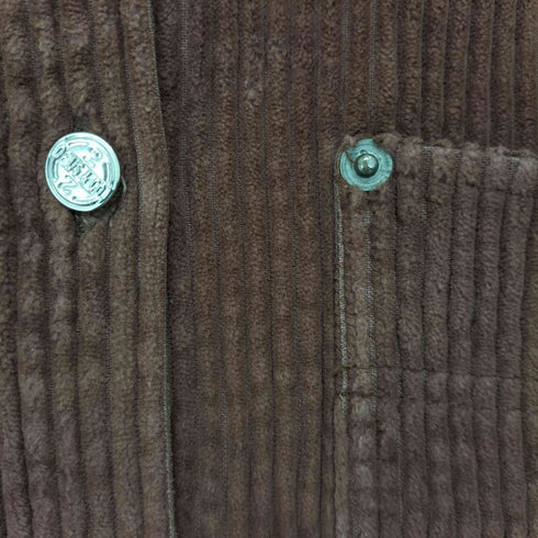 two of us co コーデュロイシャツジャケット メンズ import:M
