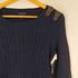 トミーヒルフィガー TOMMY HILFIGER ベルトデザイン ニット レディース import:M
