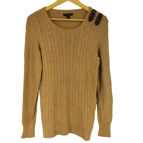 トミーヒルフィガー TOMMY HILFIGER ベルトデザイン ニット レディース import:M