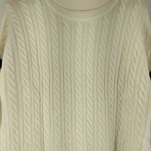 トミーヒルフィガー TOMMY HILFIGER カラーデザイン ケーブルニット レディース import:S