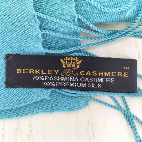 BERKLEY CASHMERE カシミヤ シルク フリンジ ストール レディース
