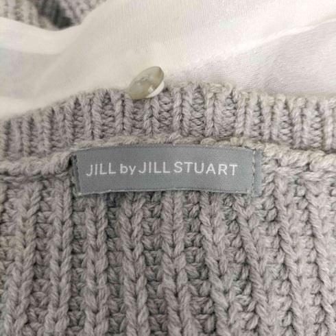 ジルバイジルスチュアート JILL by JILLSTUART ラッフルカラーケーブルミニニットワンピース レディース FREE