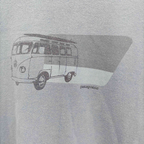 パタゴニア patagonia 90-00S オーガニックコットン ワーゲンバスプリント Tシャツ メンズ import:L