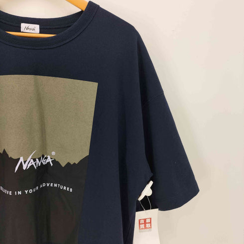 ナンガ NANGA MTロゴ ルーズフィット Tシャツ メンズ FREE