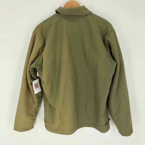 ユーエスネイビー U.S.NAVY BAF製 / BROOKLYN ARMED FORCES / JACKET COLD WEATHER PERMEABLE アメリカ海軍 A-2 デッキジャケット メンズ import:L