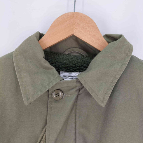 ユーエスネイビー U.S.NAVY BAF製 / BROOKLYN ARMED FORCES / JACKET COLD WEATHER PERMEABLE アメリカ海軍 A-2 デッキジャケット メンズ import:L