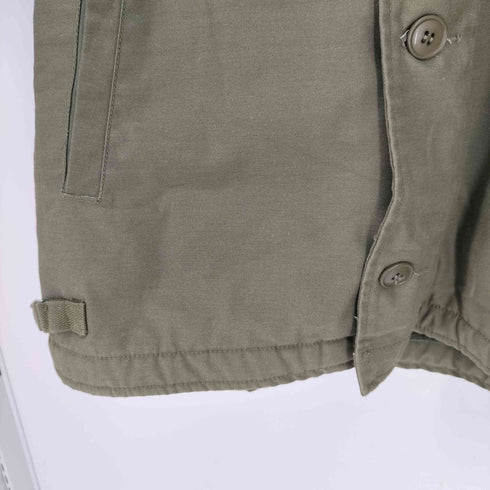 ユーエスネイビー U.S.NAVY BAF製 / BROOKLYN ARMED FORCES / JACKET COLD WEATHER PERMEABLE アメリカ海軍 A-2 デッキジャケット メンズ import:L