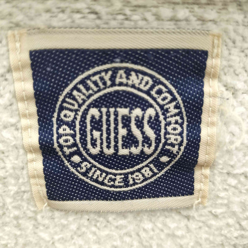 ゲス GUESS 90S ロゴ刺繍 クルーネック スウェット メンズ