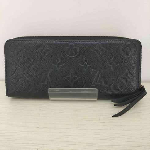ルイヴィトン LOUIS VUITTON フランス製 2014年製 ポルトフォイユ・クレマンス ラウンドファスナー 長財布 メンズ