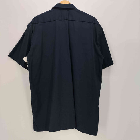 ディッキーズ Dickies ロゴパッチ ダブルポケット 半袖 ワークシャツ メンズ import:L